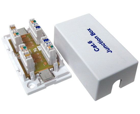 CAT6 Junction Box - White