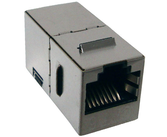 Shielded Slim CAT6 RJ45 Keystone Coupler