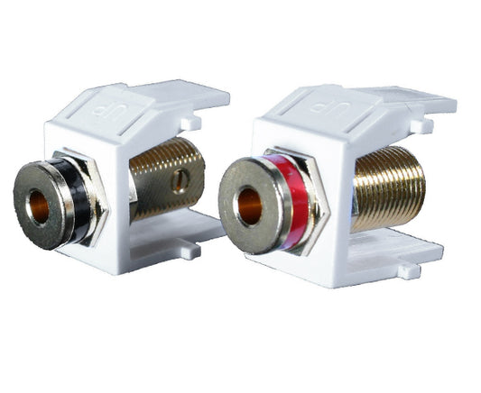 High-Density Banana RCA Jack Pair