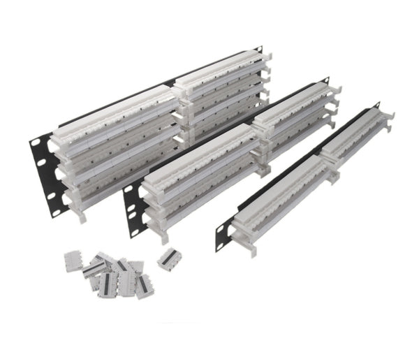 CAT 6 Rack Mount Field Termination Kits