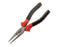 Heavy Duty Long Nose Pliers - Red and black design on handles - Primus Cable