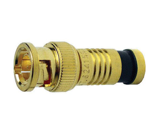 BNC RG6 Gold SealSmart Coaxial Compression Connectors
