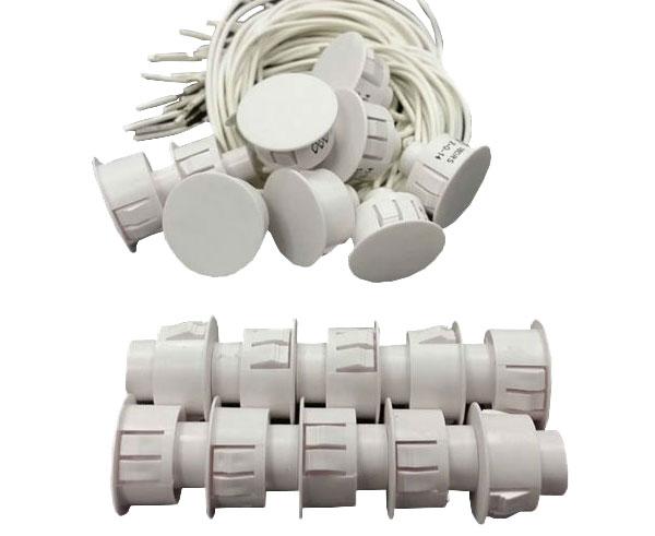 Recessed 3/4” & 1” Stubby Steel Door Switch Set - 180RS/8080RS-T Series - 10 Pack