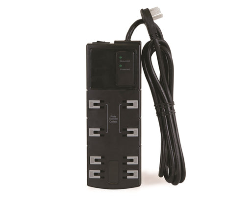 8 Outlet Power Strip with Surge Protector - Primus Cable