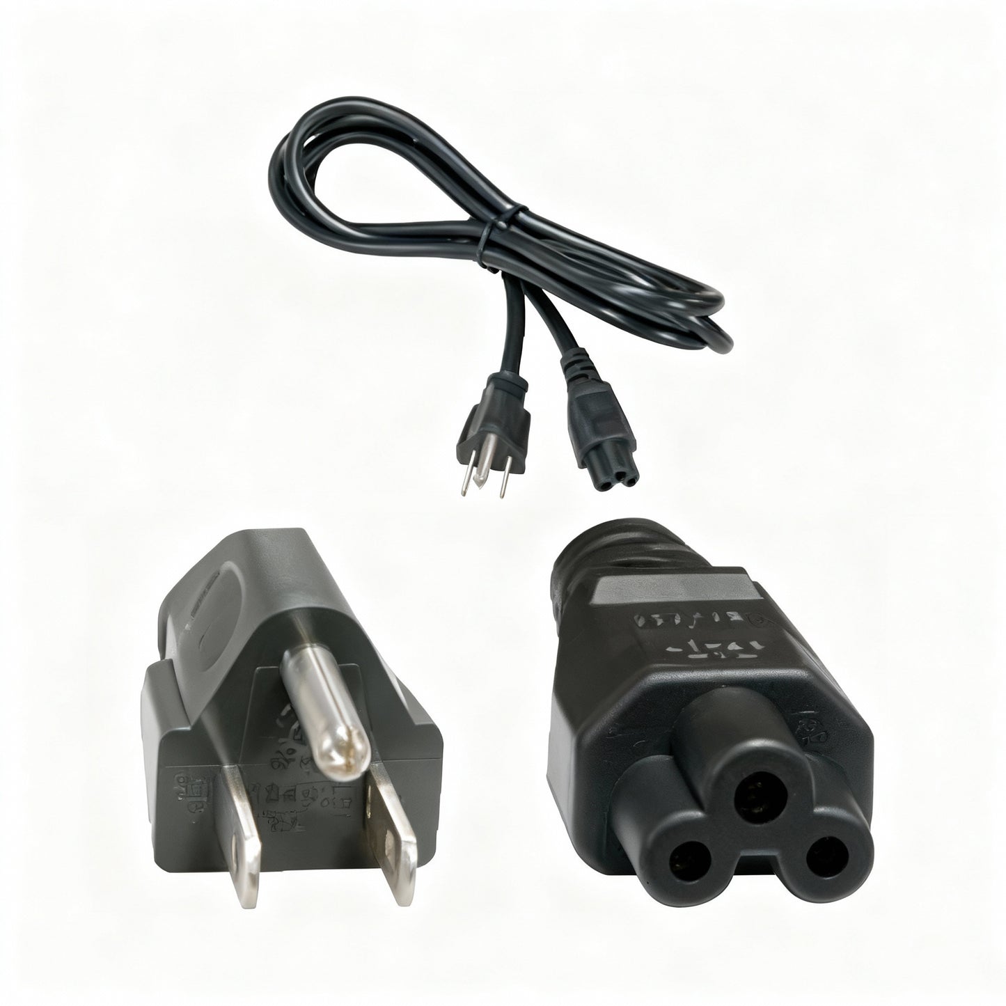 Computer Power Cord, 3-Prong,18/3 - 6Ft