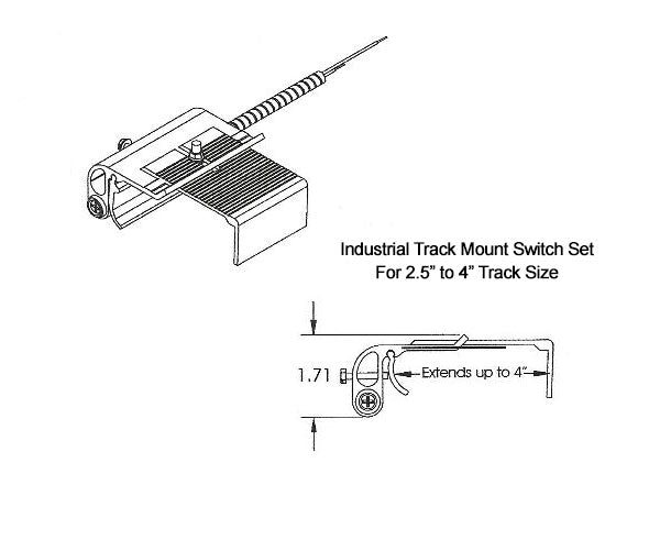 Industrial Track Mount Switch Set