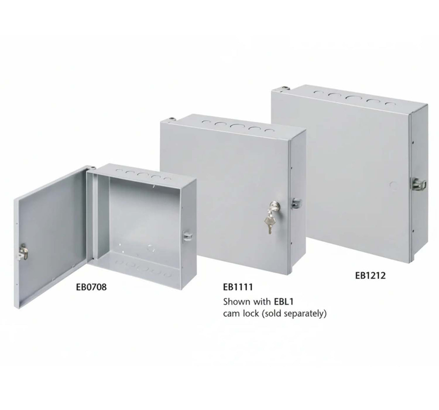 Cam Lock For Heavy-Duty UV Rated Non-Metallic Security Enclosure Boxes