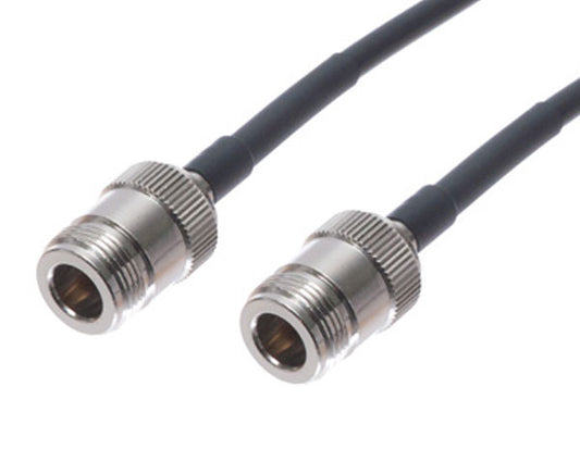 MIG-195 Coaxial Assembly Cable, Low Loss RF, Low Loss RF, Standard, N-Male 180™ to N-Male 180™