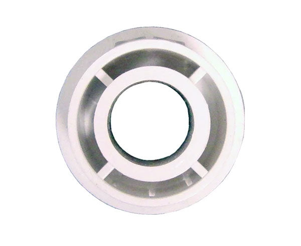 Recessed Adaptors, Reusable, 3/8" Hole, 3/4" Diameter, White
