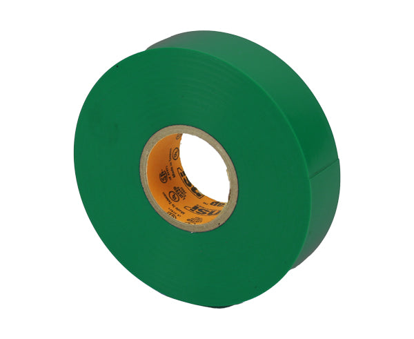 Warrior Wrap 7mil Select Vinyl Electrical Tape - Green - Primus Cable