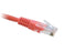 CAT5E Ethernet Patch Cable, Molded Boot, RJ45 - RJ45, 14ft, Overstock - Red