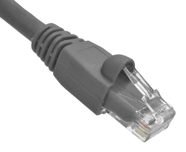25' CAT6A 10G Ethernet Patch Cable - Gray