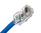CAT5E Ethernet Patch Cable, Non-Booted, RJ45 - RJ45, 25ft - BLUE