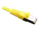 75' CAT6 Ethernet Patch Cable Shielded, Snagless Molded Boot - Yellow