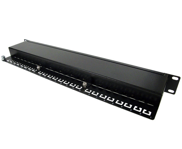 CAT 5E Shielded Ethernet Patch Panel for Networking, 24 port_6