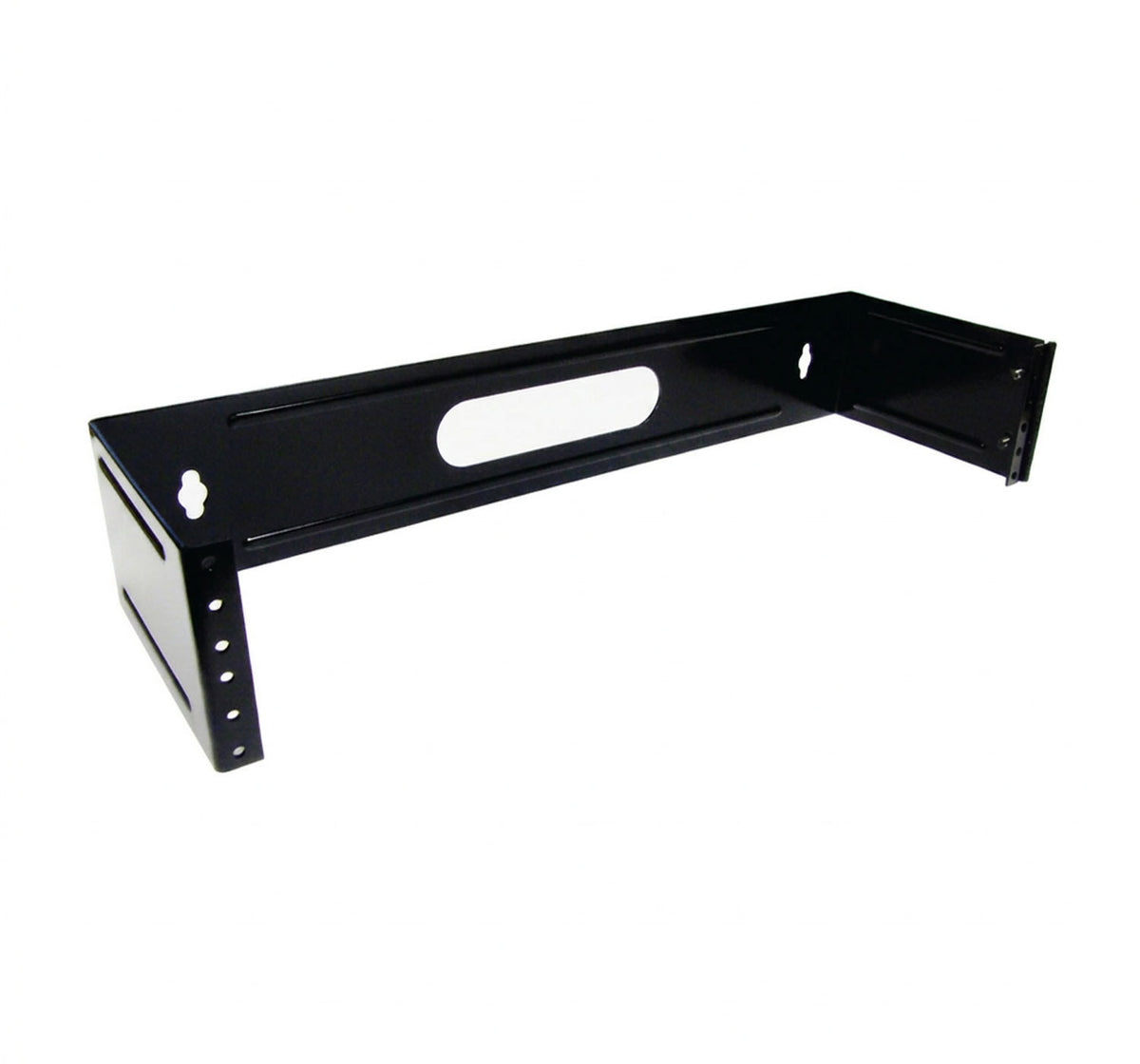 Network Rack, Swing-Out Wall Mount Bracket, Hinged, 2U