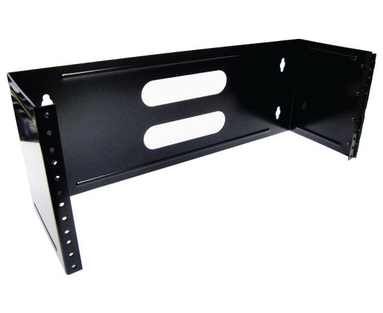 Network Rack, Swing-Out Wall Mount Bracket, Hinged, 4U