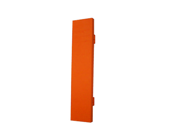 Hinged Cover for 66 Punch Down Wiring Block - Orange
