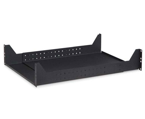 Kendall Howard Network Rack with Adjustable 4-Post Component Shelves | 1906-3-007-01