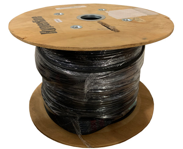Pre-terminated 12 Strand SMF-28® Ultra Single Mode Plenum OFNP Fiber Optic Cable, Indoor/Outdoor, 540FT