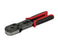 Ratchet Cable Crimp Tool for Large OD Easy Feed RJ45 Plugs - Red and Black - Primus Cable