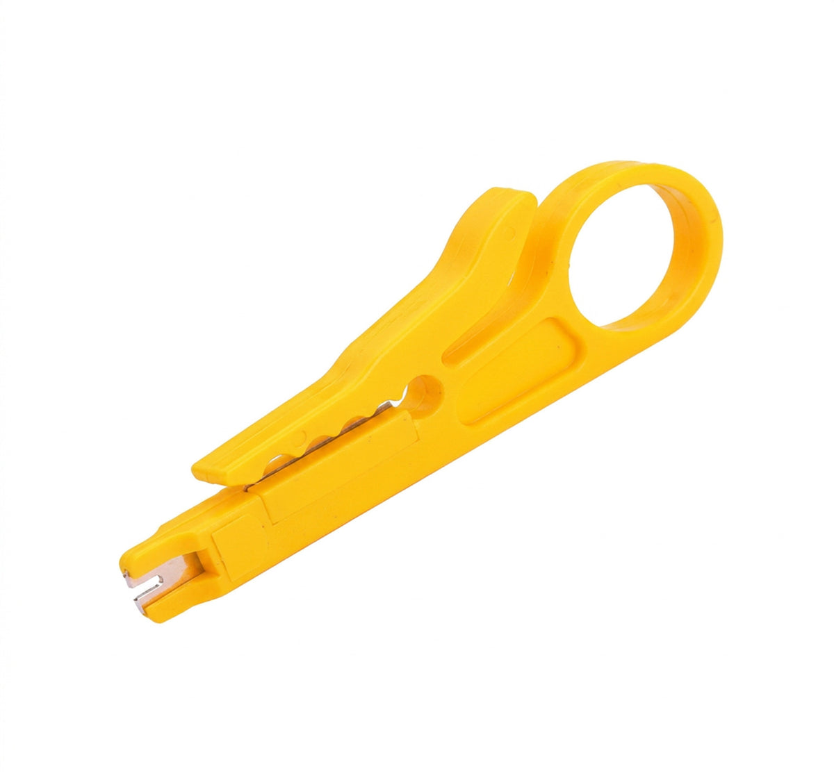 Easy Stripper and Punchdown Tool for UTP & STP Cable - Yellow - Primus Cable Hand Tools