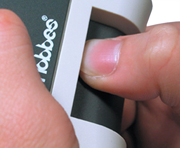 LAN Smart TDR - RoHS Compliant - Hand held close up of tester - Primus Cable