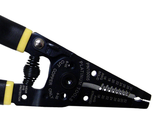 ProStrip 16AWG to 30AWG Wire Stripper -Black Tip in Detail - Primus Cable Tools for Cable Installation