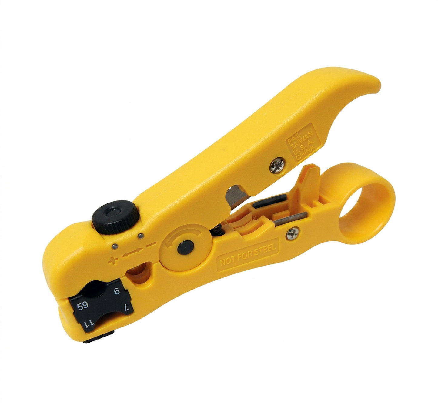 All-In-One Cable Stripper for Data, Coax, Telco, and Fiber - Primus Cable Hand Tools for Cable Technicians