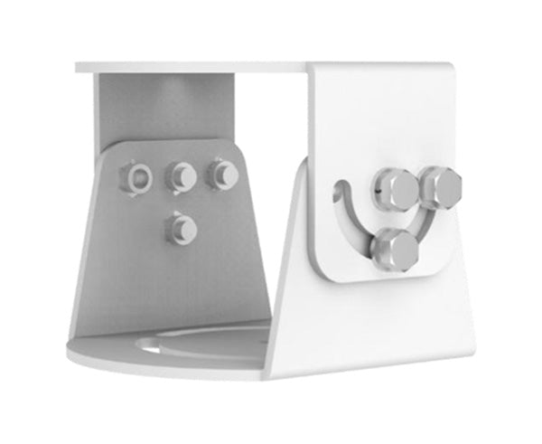 2D Mount Bracket for IPBP4K180 Panoramic Bullet Camera. Can be installed indoors or outdoors on a railing or pipe.