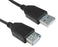 USB 2.0 Cable Extension, A Male/A Female, Black - 3 Feet