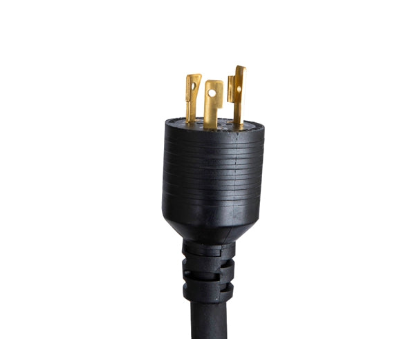 Basic Rack Mount PDU - 20A, 200-240V, 3.3kW w/IEC C13 & C19 Outlets (Vertical) - Plug close up - Primus Cable