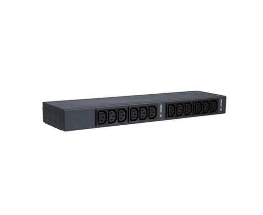Basic Rack Mount PDU - 30A, 200-240V, 5.7kW w/IEC C13 Outlets - Black - Primus Cable