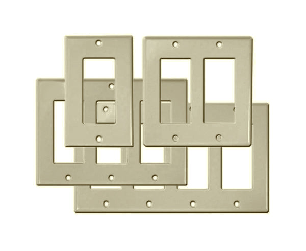 Decor Wall Plates- Almond