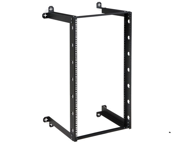 Network Rack, 18" Deep V-Line Open Frame Wall Mount | 1915-3-301-12