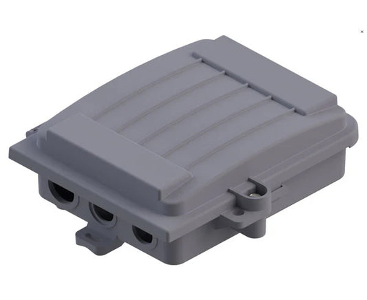 Wall Mount Fiber Demarcation Enclosure, Indoor/Outdoor