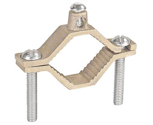 Bronze Grounding Clamp for Bare Wire and Pipe