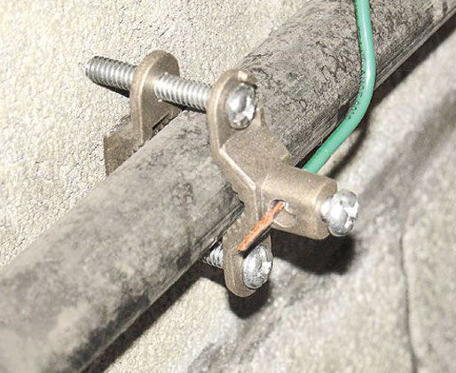 Bronze Grounding Clamp for Bare Wire and Pipe
