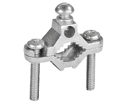Zinc Grounding Clamp for Bare Wire and Pipe, 25 Pack