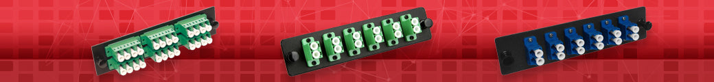 LC Single Mode Fiber Adapter Panel - Primus Cable