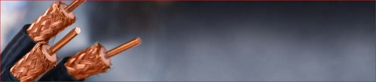 RG58 Coaxial Connectors, Solid Bare Copper Conductor