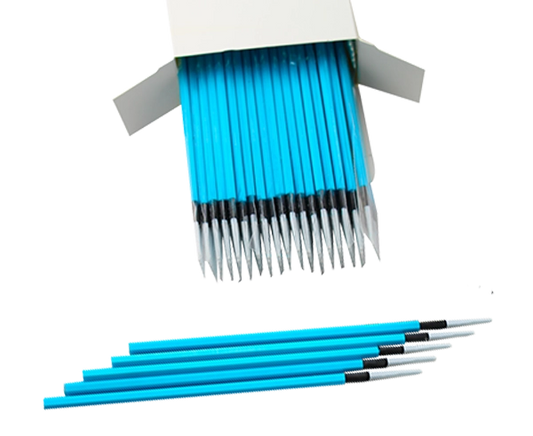 Fiber Cleaning Swabs - 1.25mm/2.5mm - 100pcs
