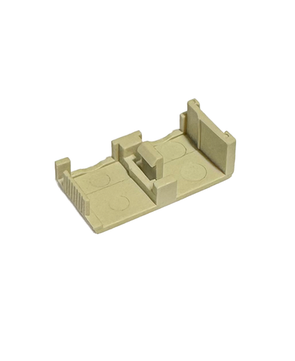 Fiber Connector, Duplex Clip Bottom Piece, MM, SC, 1pc