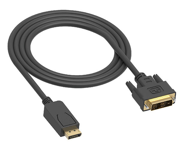 Display Port Male to DVI Male Cable