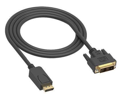 Display Port Male to DVI Male Cable