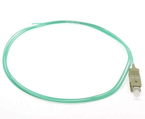SC/UPC 1 Fiber OM3 Multimode Pigtail, Jacketed, 3M