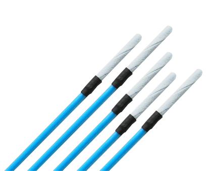 Fiber Cleaning Swabs - 1.25mm/2.5mm - 100pcs