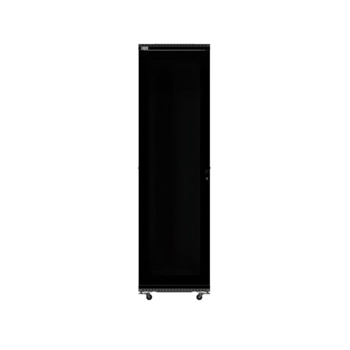 45U LINIER® Server Cabinet - Glass/Solid Doors