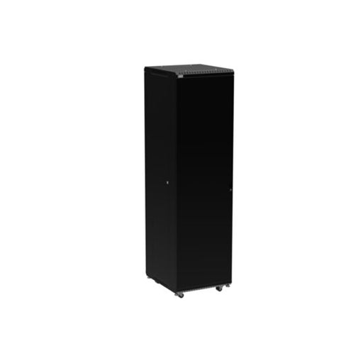 45U LINIER® Server Cabinet - Solid/Solid Doors