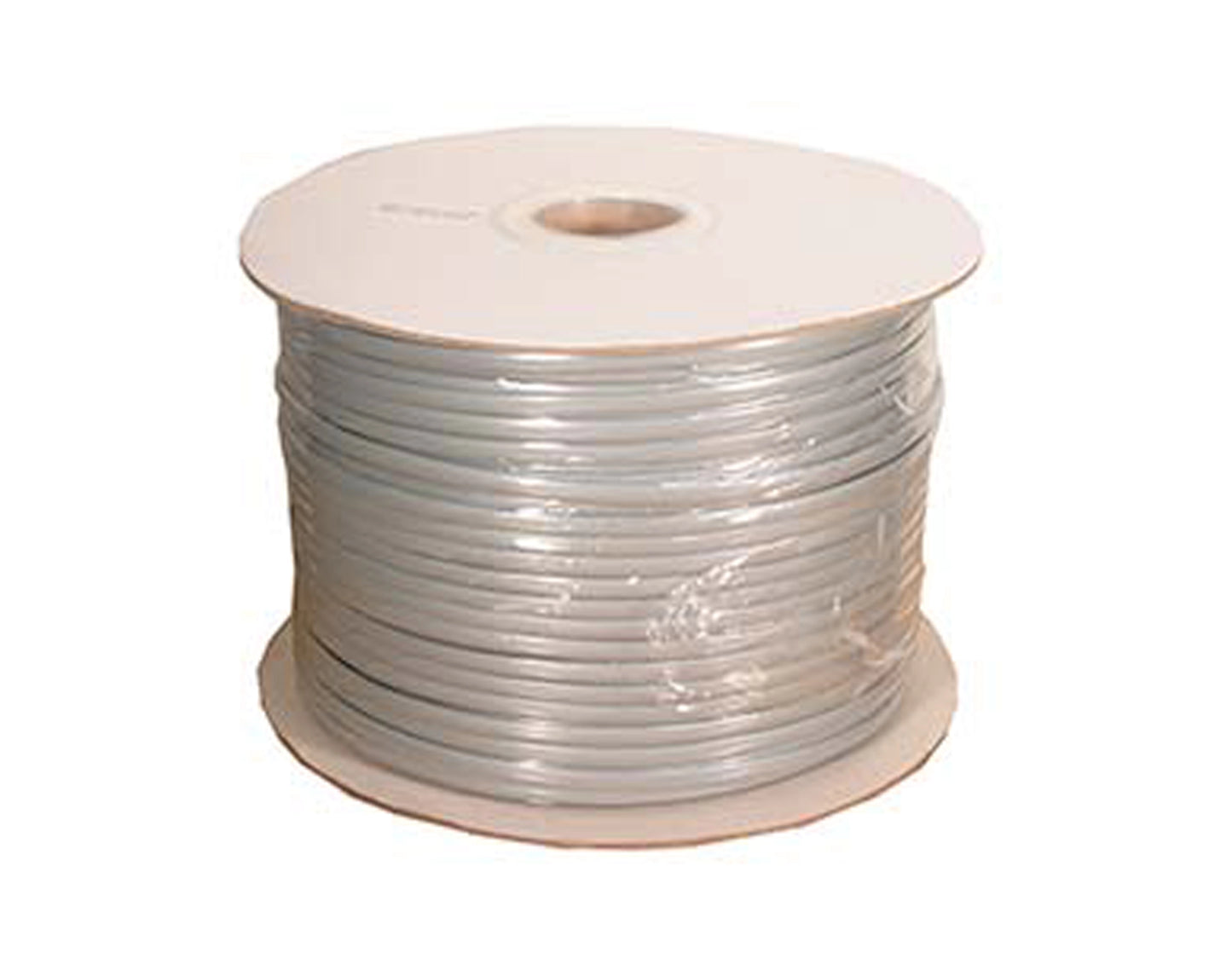 Flat Modular Silver Satin Cable 1000' - 28 AWG - 4, 6, and 8 Conductors